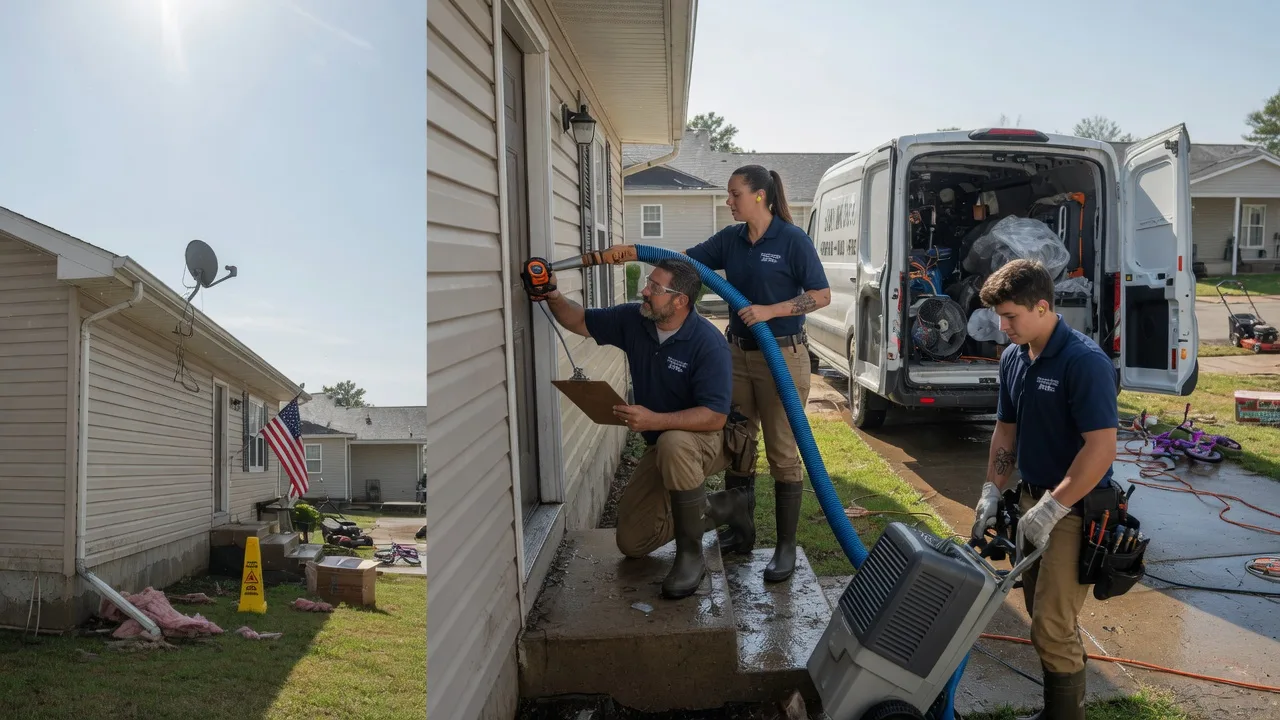 Ceiling Water Damage Restoration in Phoenix, MD near me